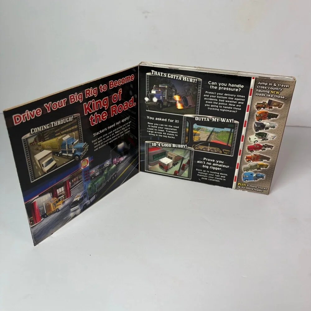 18 Wheels of Steel Across America PC CD-ROM ValuSoft THQ Trucking Simulation